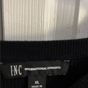 INC Black Sweater